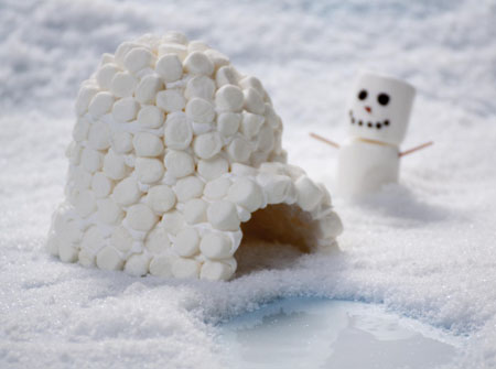 marshmallow igloo