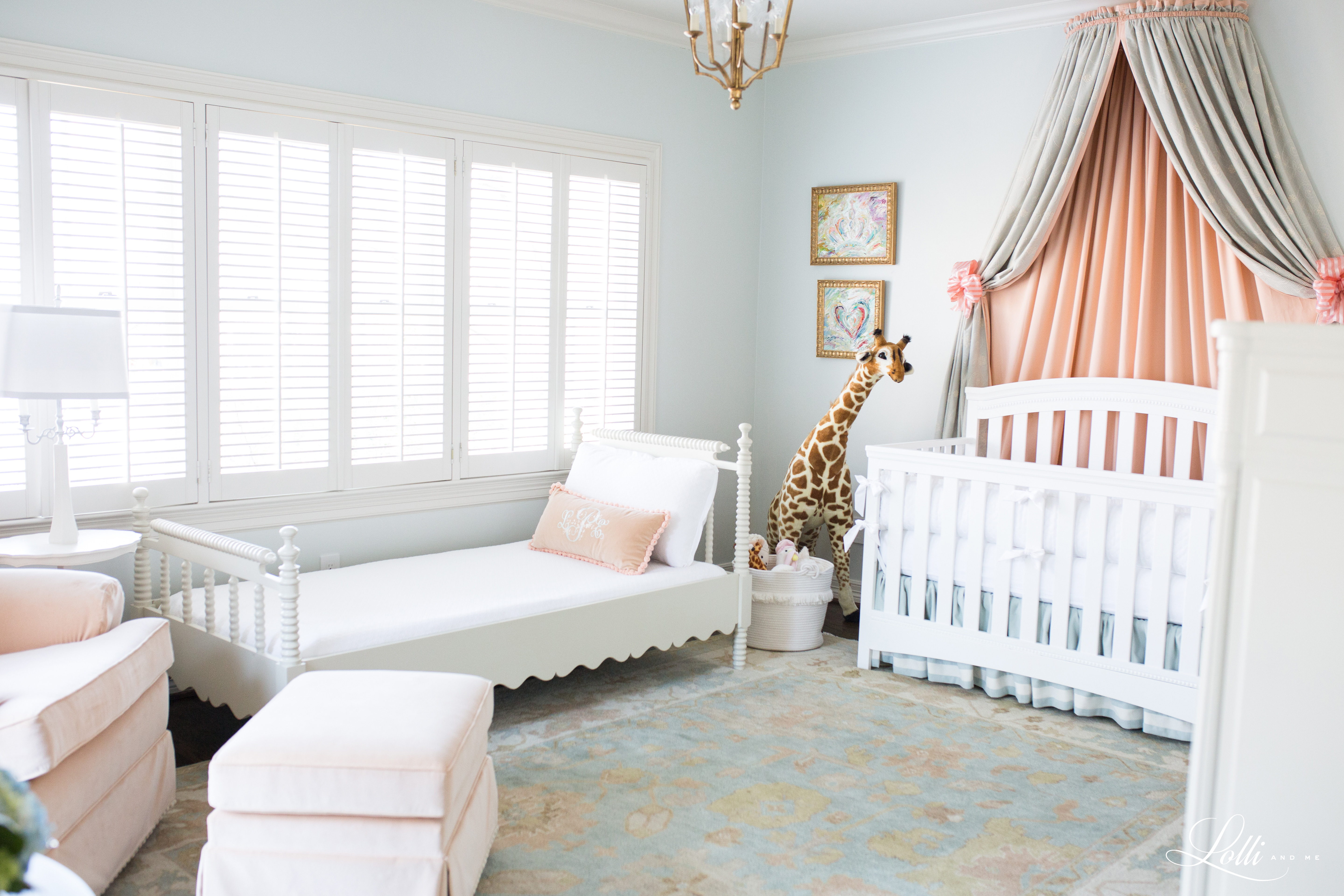 full nursery reveal toddler bed