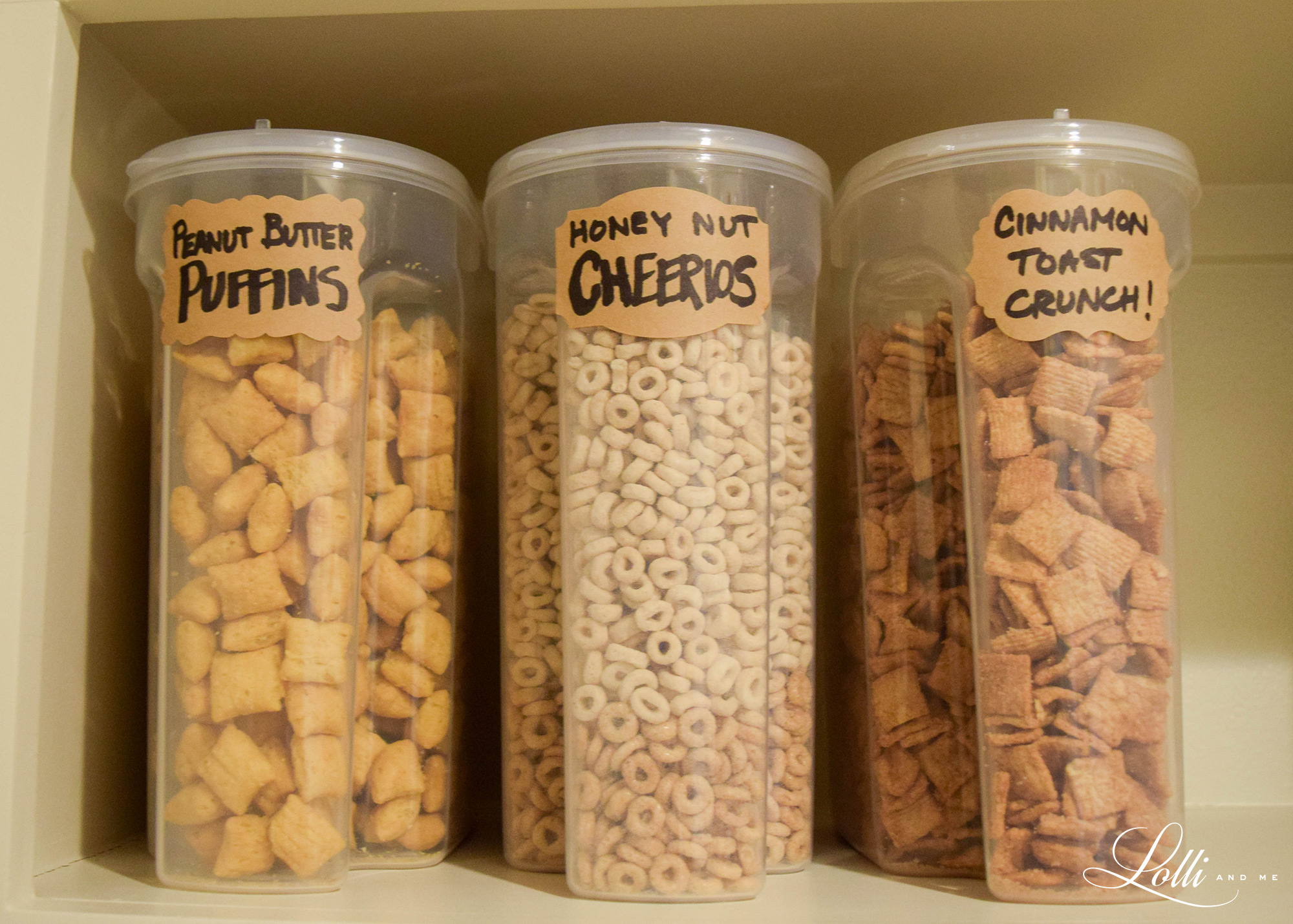 cerealcanisters Lolli and Me