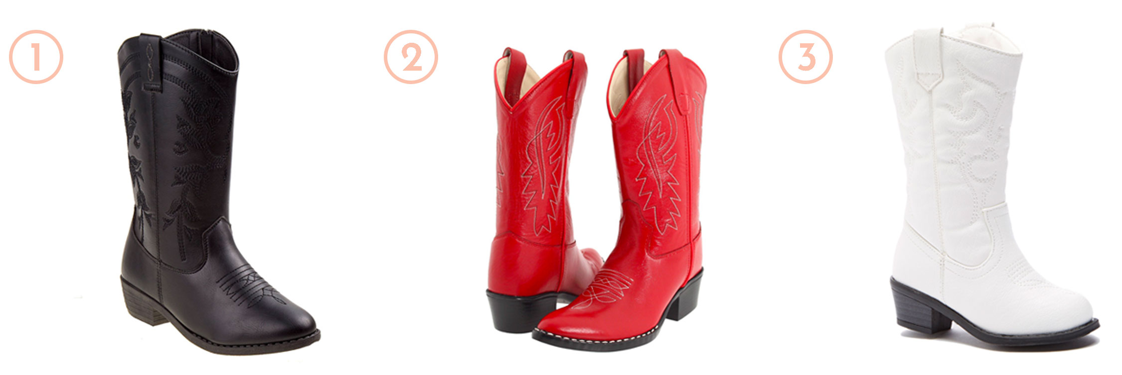 red cowboy boots girls